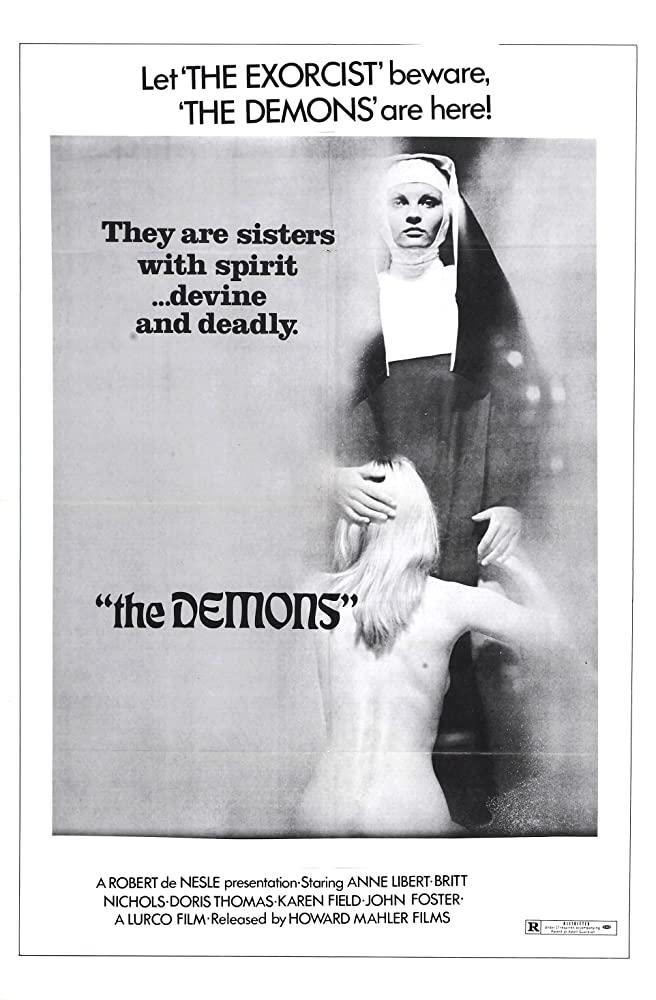 Les démons / Демоны (Jesús Franco (as Clifford Brown), Comptoir Français du Film Production (CFFP), Interfilme) [1973 г., Horror, BDRip, 1080p] [rus] (Anne Libert ... Kathleen Carmen Yazalde ... Margaret (as Britt Nichols) Doris Thomas