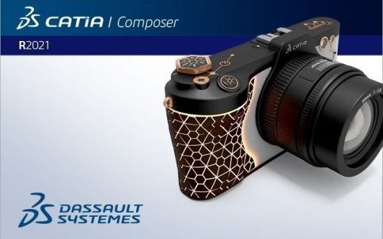 DS CATIA Composer R2021 HF1 (x64)