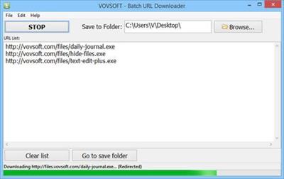 VovSoft Batch URL Downloader 2.3