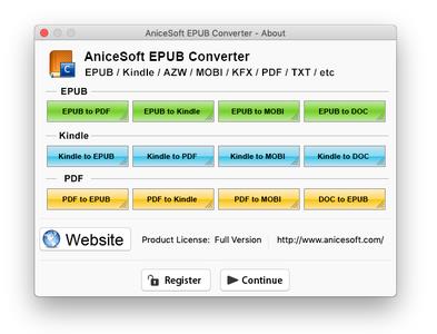 AniceSoft EPUB Converter 20.8.1 macOS