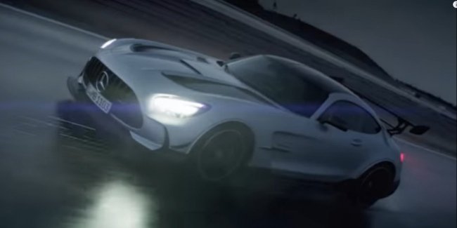 Mercedes-AMG GT Black Series засветился на видео