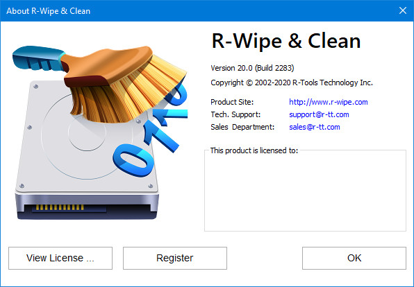 R-Wipe & Clean 20.0 Build 2283
