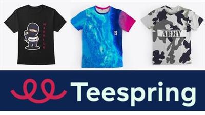 Teespring  masterclass : Learn how to design t-shirts & sell 5f57988358f1e55c8e9b0c7e44e0b9f5
