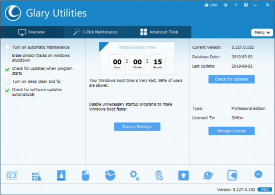 Glary Utilities Pro 5.146.0.172