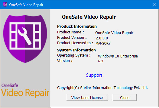 OneSafe Video Repair 2.0.0.0 + Portable