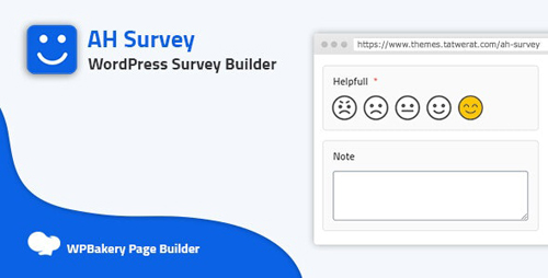 CodeCanyon - AH Survey v1.0.0 - Survey Builder With Multiple Questions Types - 27646691