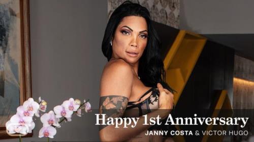 Janny Costa - Happy 1st Anniversary (14.07.2020/VirtualRealTrans.com/3D/VR/UltraHD 4K/2160p)