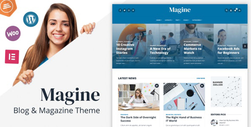ThemeForest - Magine v1.0 - Business Blog WordPress Theme - 25226682