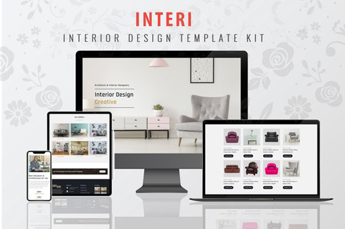 ThemeForest - Interi v1.0 - Interior Design Elementor Template Kit - 27599547