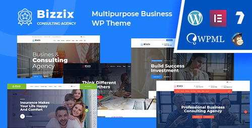 ThemeForest - Bizzix v1.0 - Multipurpose Business WordPress Theme - 25361824