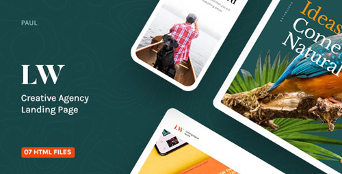 ThemeForest - Lewis v1.0 - Creative Agency Landing Page - 27659519