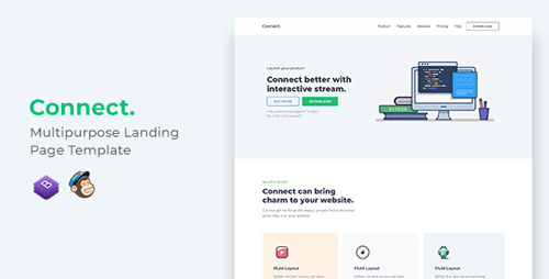 ThemeForest - Connect v1.0 - Multipurpose Landing Page Template - 27545765