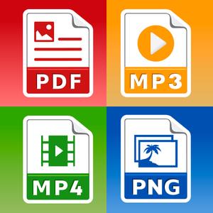 All Files Converter - PDF, DOC, JPG, GIF, MP3, AVI v37 PRO