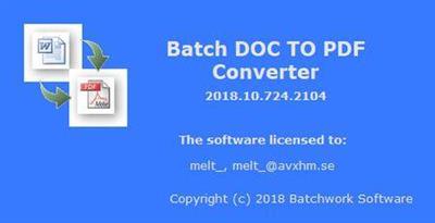 Batch DOC to PDF Converter 2020.12.715.2191