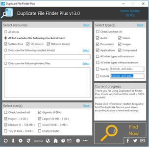 TriSun Duplicate File Finder Plus 13.0 Build 062 Multilingual Portable