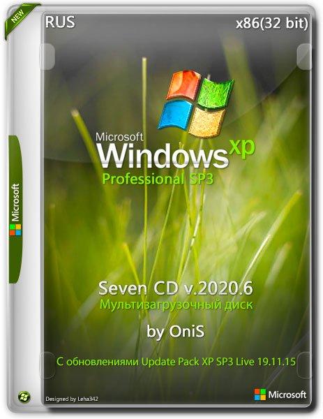 Windows XP Pro SP3 Seven D v.2020.6 by OniS (RUS)