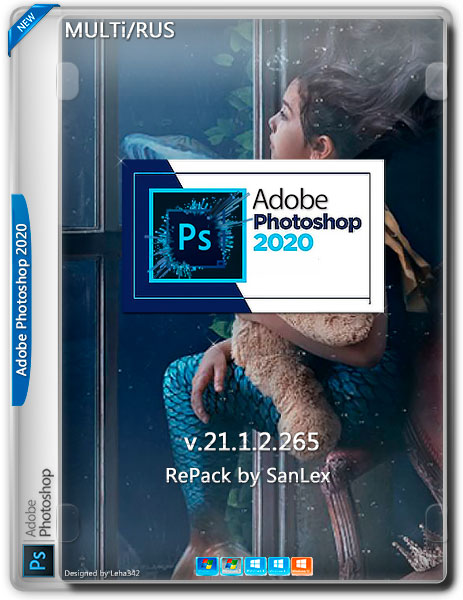 Adobe Photoshop 2020 x64 v.21.1.2.265 RePack by SanLex (Multi/RUS/2020)