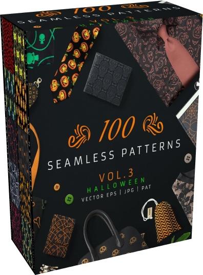 Creative Market - 100 Seamless Patterns Vol.3